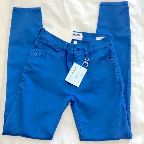 NWT FRAME Blue skinny Jean size 23 - Picture 7 of 7